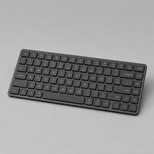 76-key portable Bluetooth keyboard — original EchoNestGear studio image