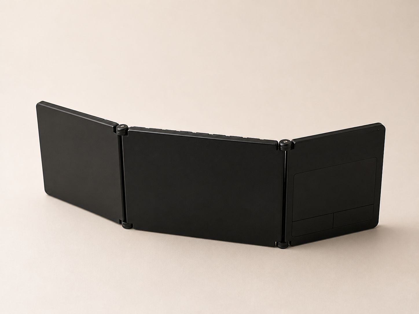Foldable Bluetooth Keyboard with Touchpad — third view