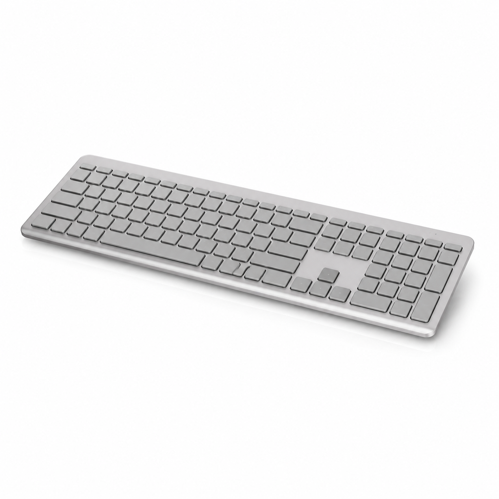Rechargeable Bluetooth office keyboard — original EchoNestGear studio image