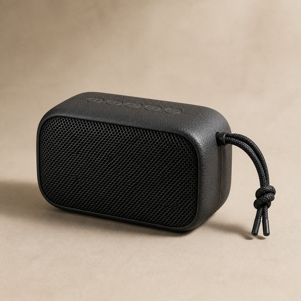 Recycled-PU Portable Wireless Speaker — third view