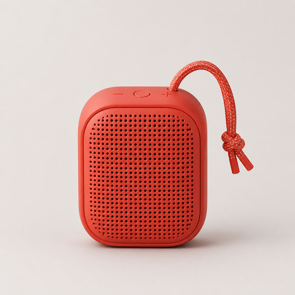 Mini portable Bluetooth speaker — original EchoNestGear studio image